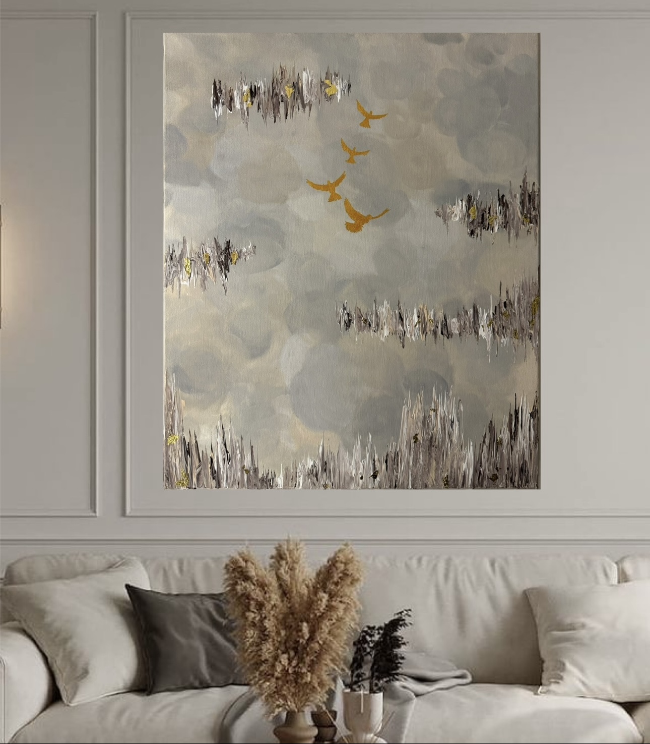 Golden birds